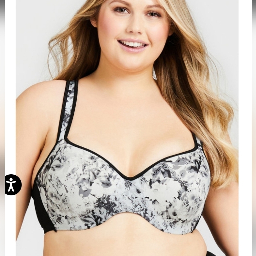 New Avenue Body Floral Balconette Bra